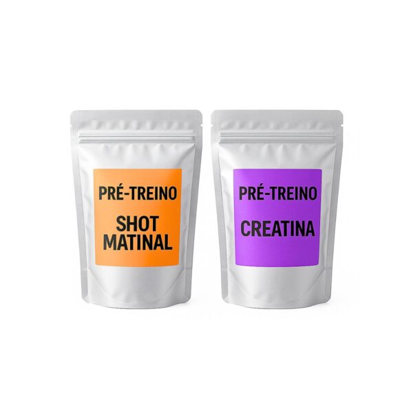 Pré treino (shot matinal e creatina)