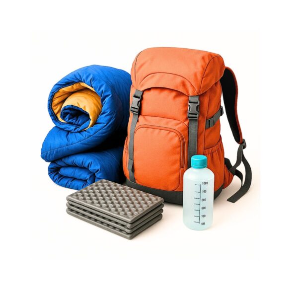 Kit trilha + 1 pernoite