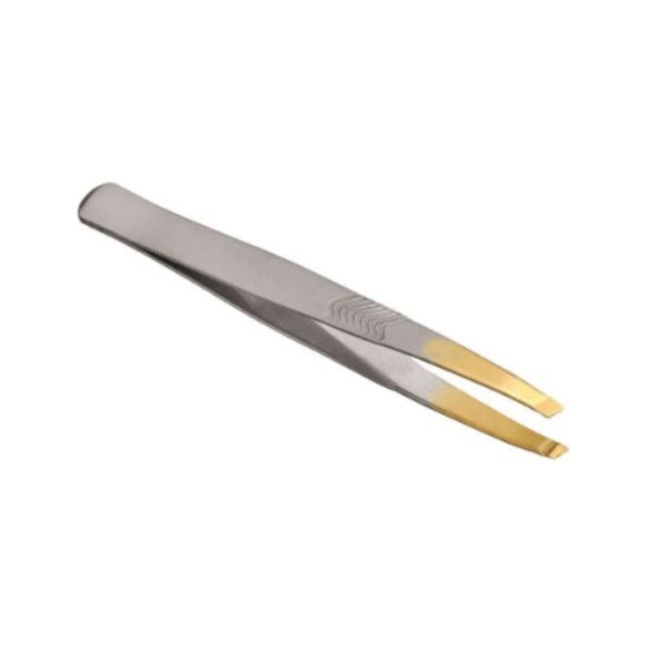 Pinça profissional Pinça Profissional em Aço Inox Ponta Diagonal