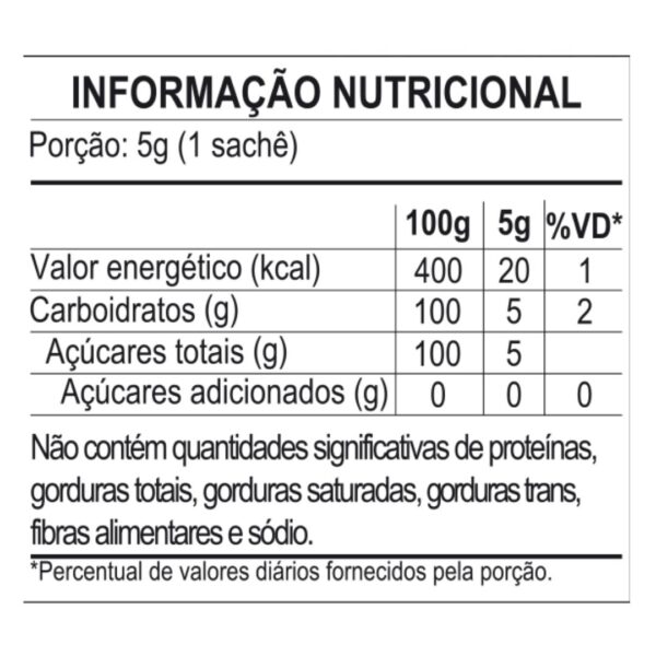 Açúcar Cristal Orgânico Sachê 5g | Native