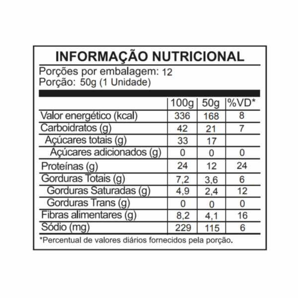 Barrinha Proteica de Manga 50g | Natikos