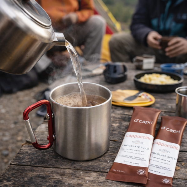 Cappuccino Chocolate Suiço Sachê | D’Capri | 2 Unidades
