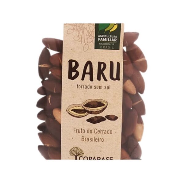 Castanha de Baru Torrada Sem Sal 100g | Central do Cerrado