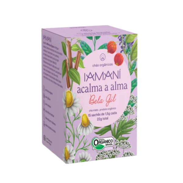 Chás Iamaní Acalma a alma Chá Orgânico Sachê | Iamaní | Acalma a Alma