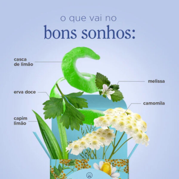 Chá Orgânico Sachê | Iamaní | Bons Sonhos