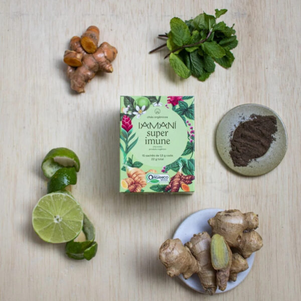 Chá Orgânico Sachê | Iamaní | Super Imune/Fortalece!