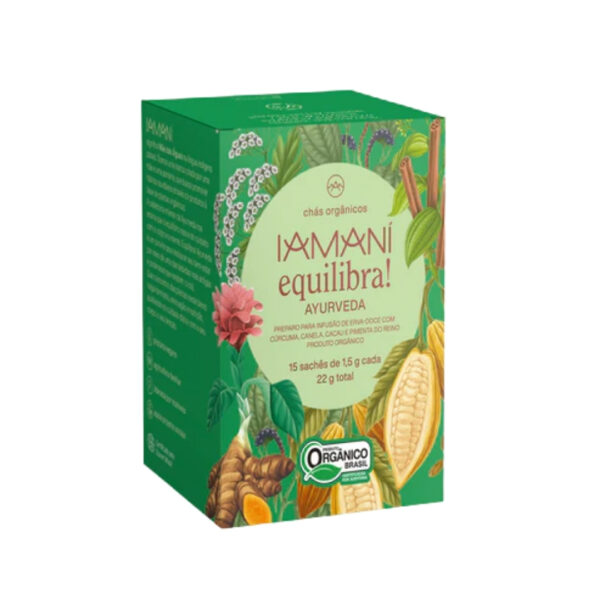 Chás Iamaní Super detox_ Equilibra Chá Orgânico Sachê | Iamaní | Super Detox/Equilibra!
