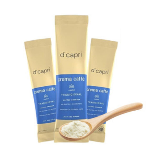 Leite em Pó Crema Latte Sachê | D’Capri | 2 Unidades