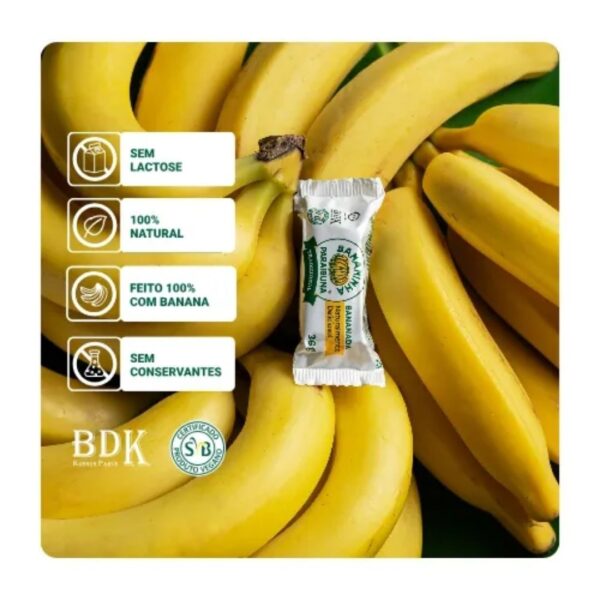 Doce de Banana em barra (3) Doce de Bananinha 36g | Paraibuna