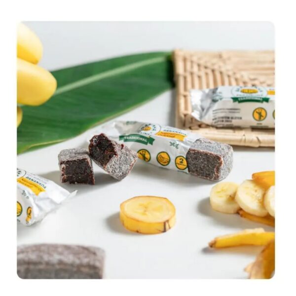 Doce de banana _ Bananinha paraibuna com açúcar Doce de Bananinha Paraibuna 36g | Tradicional