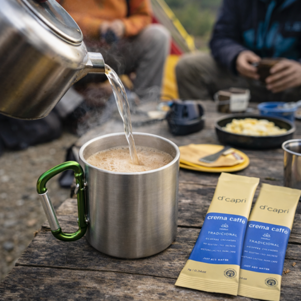 Leite em Pó Crema Latte Sachê | D’Capri | 2 Unidades