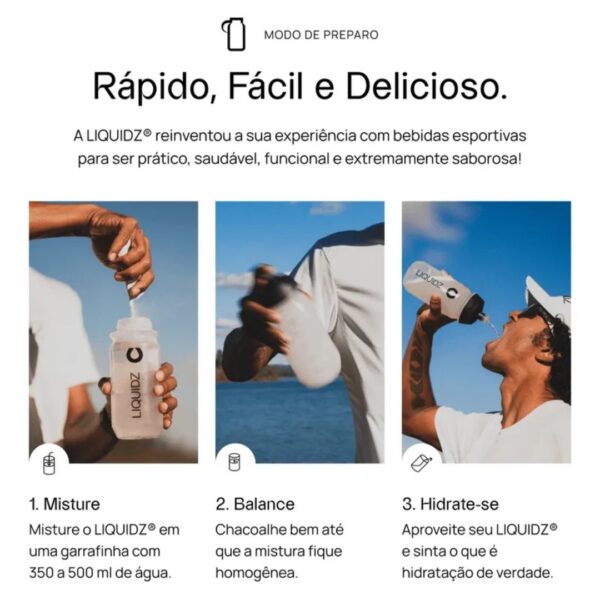 Liquidiz 2 Repositor de Eletrólitos Limonada Tropical Sachê 6g | Liquidz