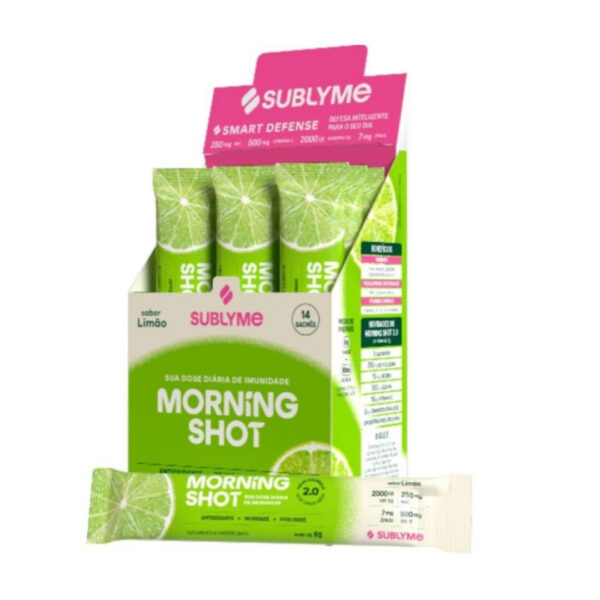 Morning shot _ sublyme _ Limão Morning Shot Solúvel Travel Size | Sublyme Limão