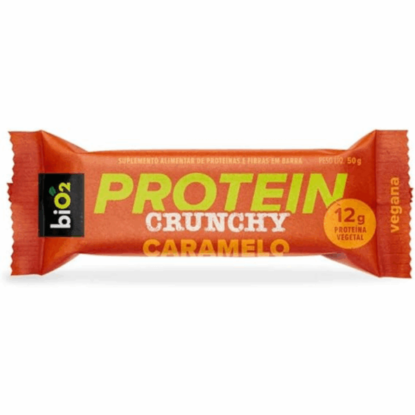 Protein Crunchy Caramelo 50g | Bio2