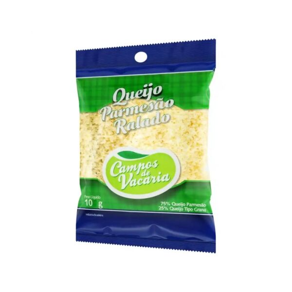 Queijo Parmesão Ralado 10g | Campos de Vacaria