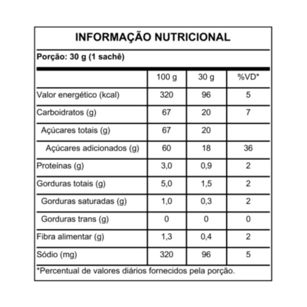 Gel de Carboidrato Sachê | Mombora | Cacau + Castanha