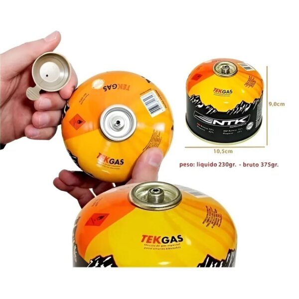 Cartucho de Gás Tekgas para Fogareiros e Lampiões | NTK