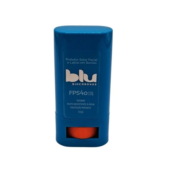 Protetor Solar em Bastão Biochronos FPS40 (Facial e Labial) | Blu