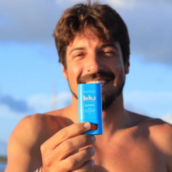 Protetor Solar Facial Blu com cor Protetor Solar em Bastão FPS50 | COM COR | Blu