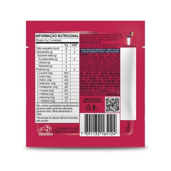 Aminovital ajinomoto frutas vermelhas (3) Suplemento Aminovital Gold Sachê | Ajinomoto | Frutas Vermelhas