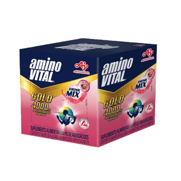 Aminovital ajinomoto frutas vermelhas Suplemento Aminovital Gold Sachê | Ajinomoto | Frutas Vermelhas