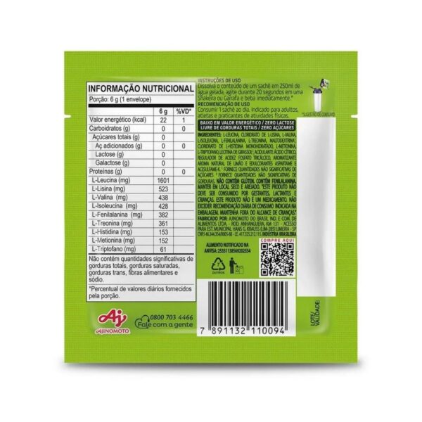 Suplemento Aminovital Gold Sachê | Ajinomoto | Limão