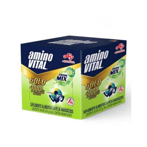 Suplemento Aminovital Gold Sachê | Ajinomoto | Limão