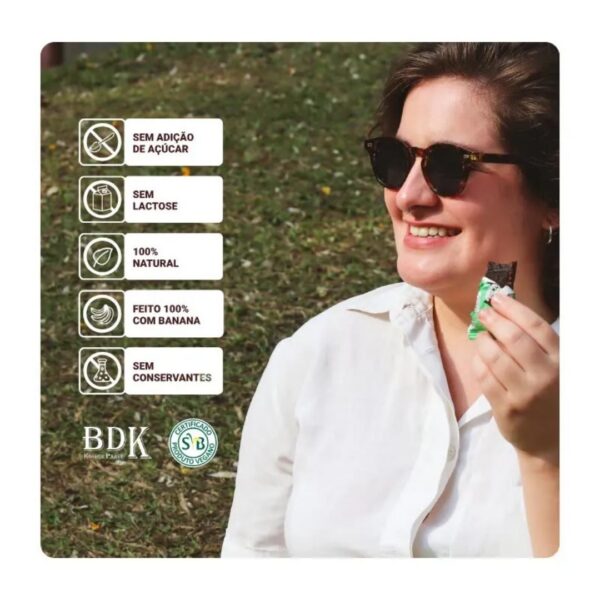 Doce de Bananinha Paraibuna 36g | Mix com Nibs de Cacau e Cacau em pó