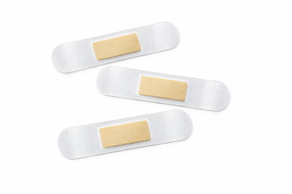 Band aid transparente Curativo Adesivo Transparente Tipo Band Aid