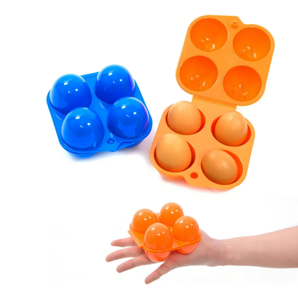 Case Rígido Para Ovos | Proteção Para 4 Unidades