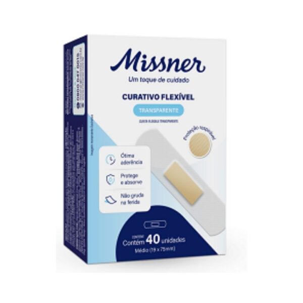 Curativo Adesivo Transparente Tipo Band Aid