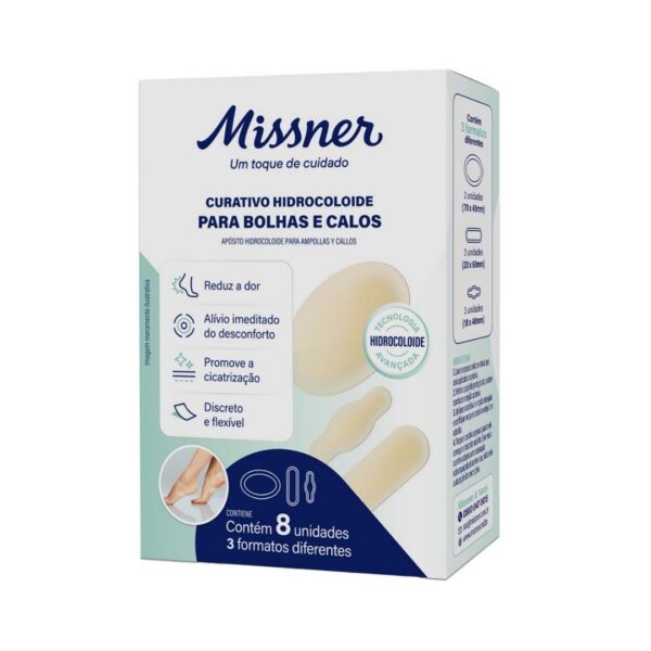 Curativo Hidrocoloide Para Calos e Bolhas | 08 Unidades