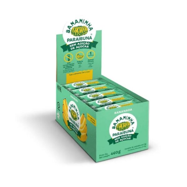 Doce de Bananinha Paraibuna 36g | Sem Açúcar
