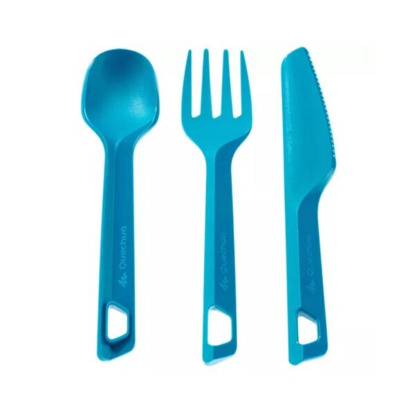 Kit Talheres de camping (4) Conjunto Talheres de Camping | Quechua