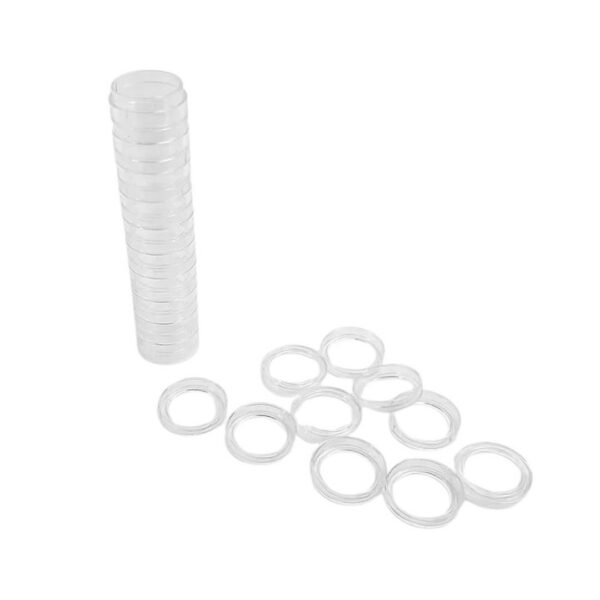 Pote acrílico empilhável (2) Pote Cristal com Rosca Empilhável