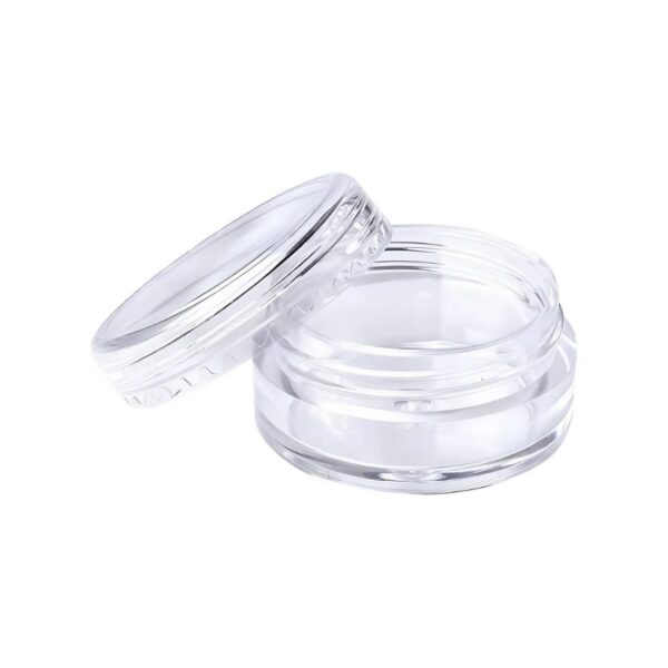 Pote acrílico empilhável Pote Cristal com Rosca Empilhável