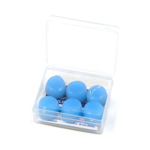 Protetor Auricular Moldável Anti Ruídos e à Prova D’Água | 3 Pares