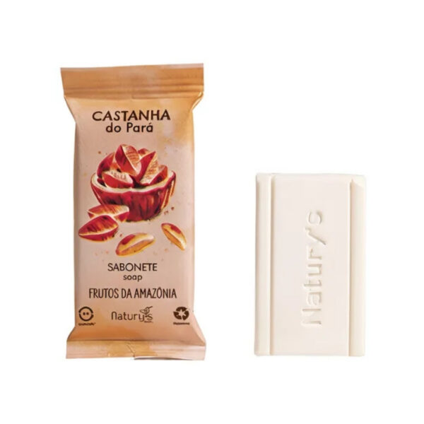 Sabonete Frutos da Amazônia 15g | Naturys | Castanha do Pará