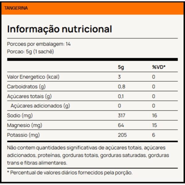 Repositor de Eletrólitos Sachê 6g | Liquidz | Tangerina