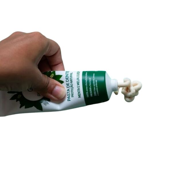 Pasta de Dente Natural | Menta e Melaleuca 90g | Positiv.a