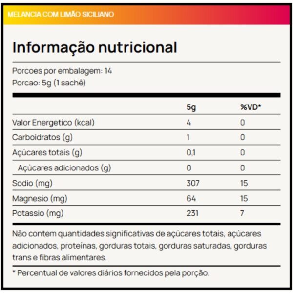Repositor de Eletrólitos Sachê 6g | Liquidz | Melancia com Limão Siciliano