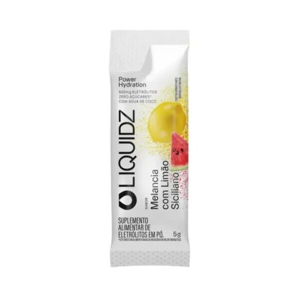 Repositor de Eletrólitos Sachê 6g | Liquidz | Melancia com Limão Siciliano