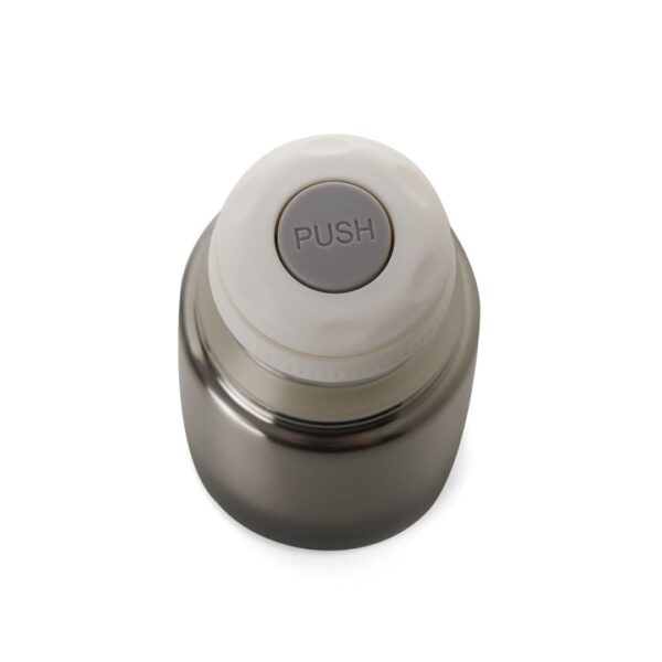 garrafinha termica 230ml (6) Garrafa Térmica Inox 230ml com Caneca | Compacta para Trekking, Camping e Viagens